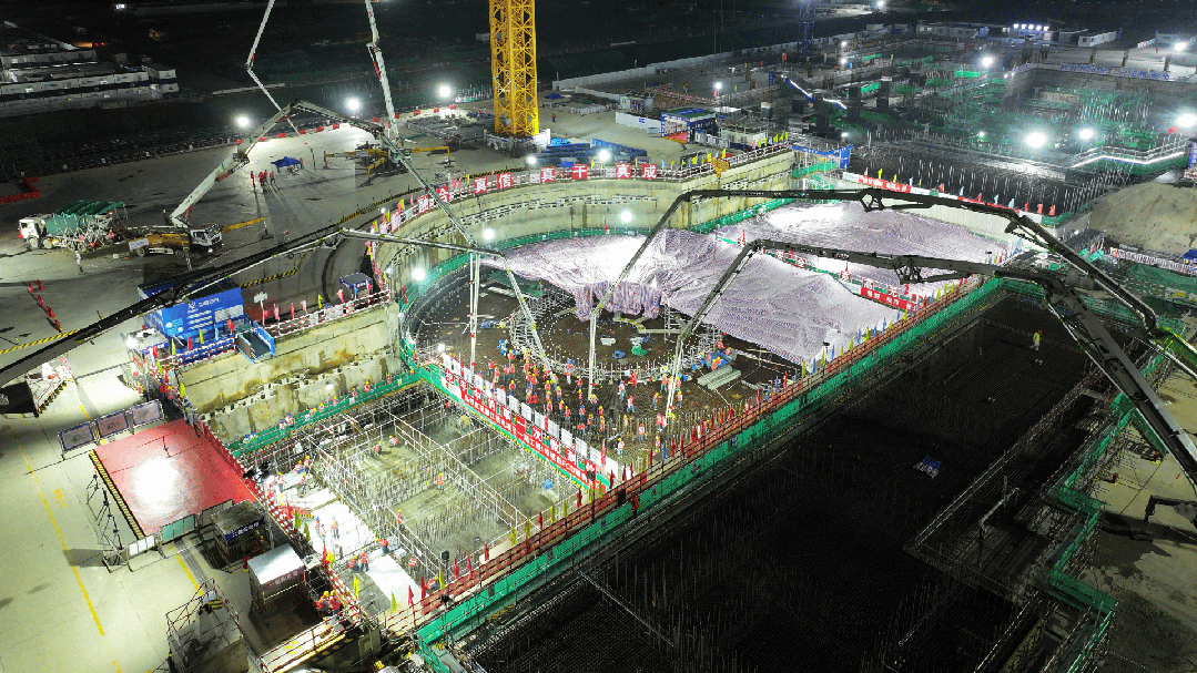 刷新纪录！8827太阳集团泵车高效助建在粤首个沿海核电项目！